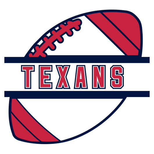 Football Houston Texans Logo iron on paper